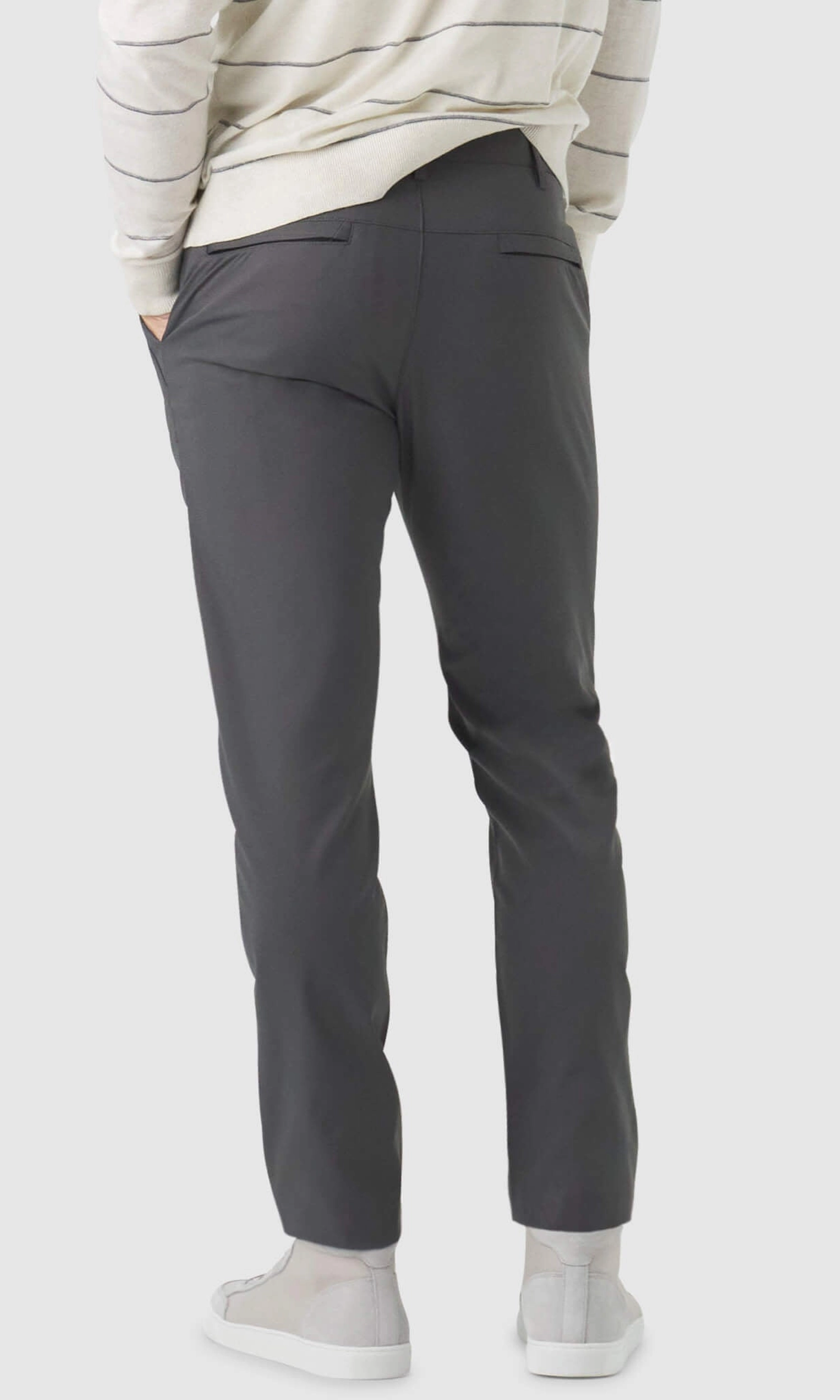 Jetsetter Tech Pant Slim Fit in Charcoal Gray