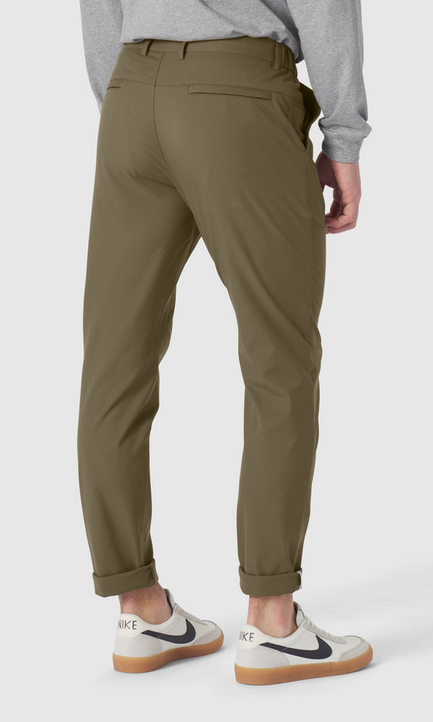 Jetsetter Tech Pant Slim Fit in Olive Green