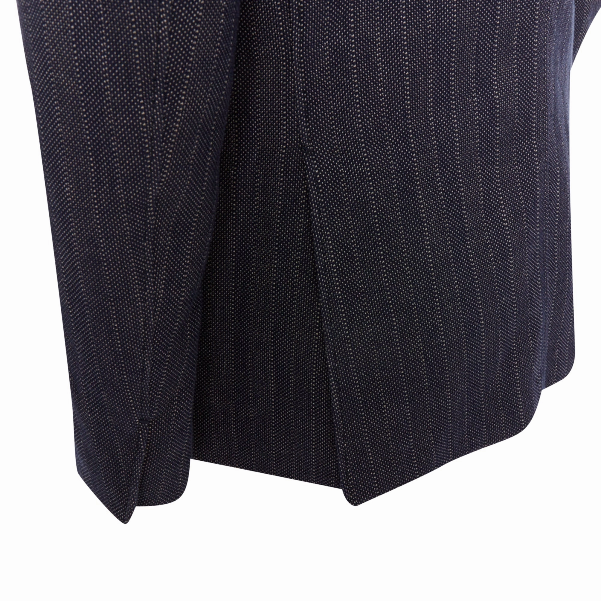 Jil Sander Cotton Striped Double Breasted Blazer