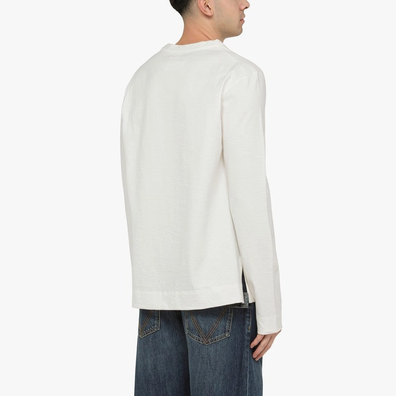 Jil Sander Men's Cotton Crew-Neck Sweater