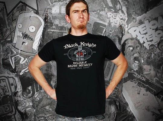 Jinx Black Knight Bridge Security Men's T-Shirt