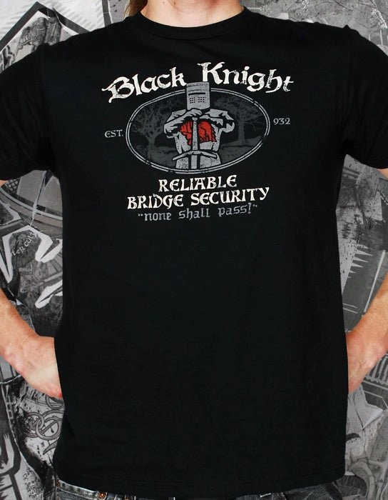 Jinx Black Knight Bridge Security Men's T-Shirt