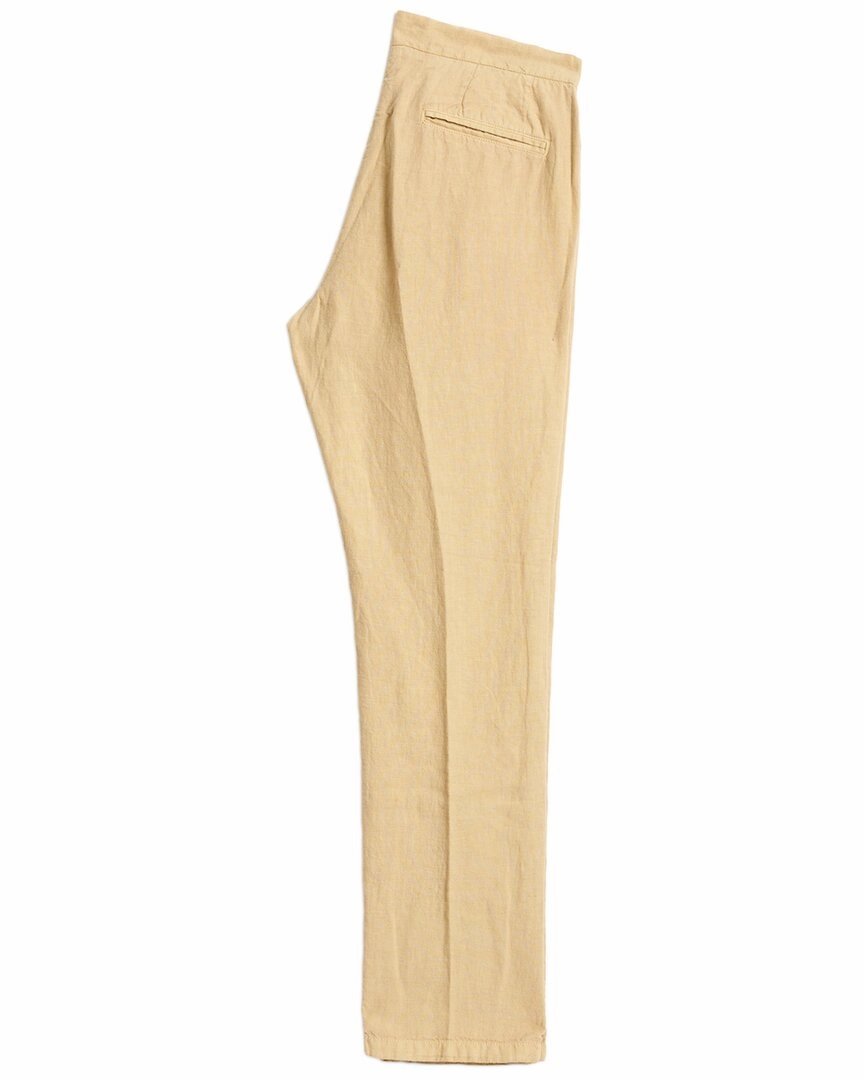 John Varvatos Sal Side Seam Pocket Linen-Blend Pant