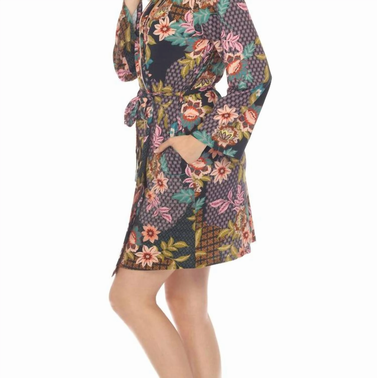 Jonesy Sleep Robe In Delfino