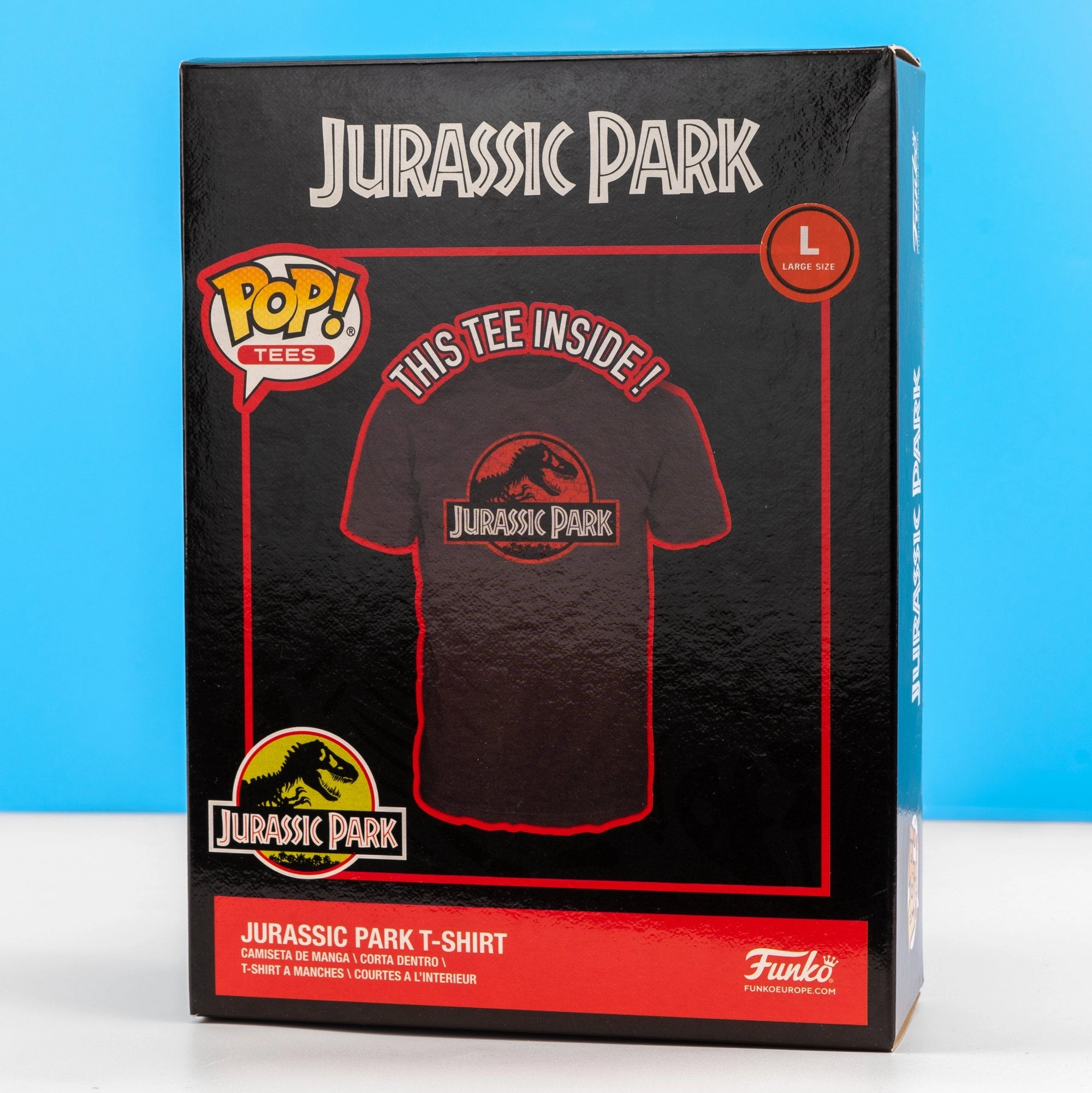 Jurassic Park Classic Logo Funko Boxed Tee