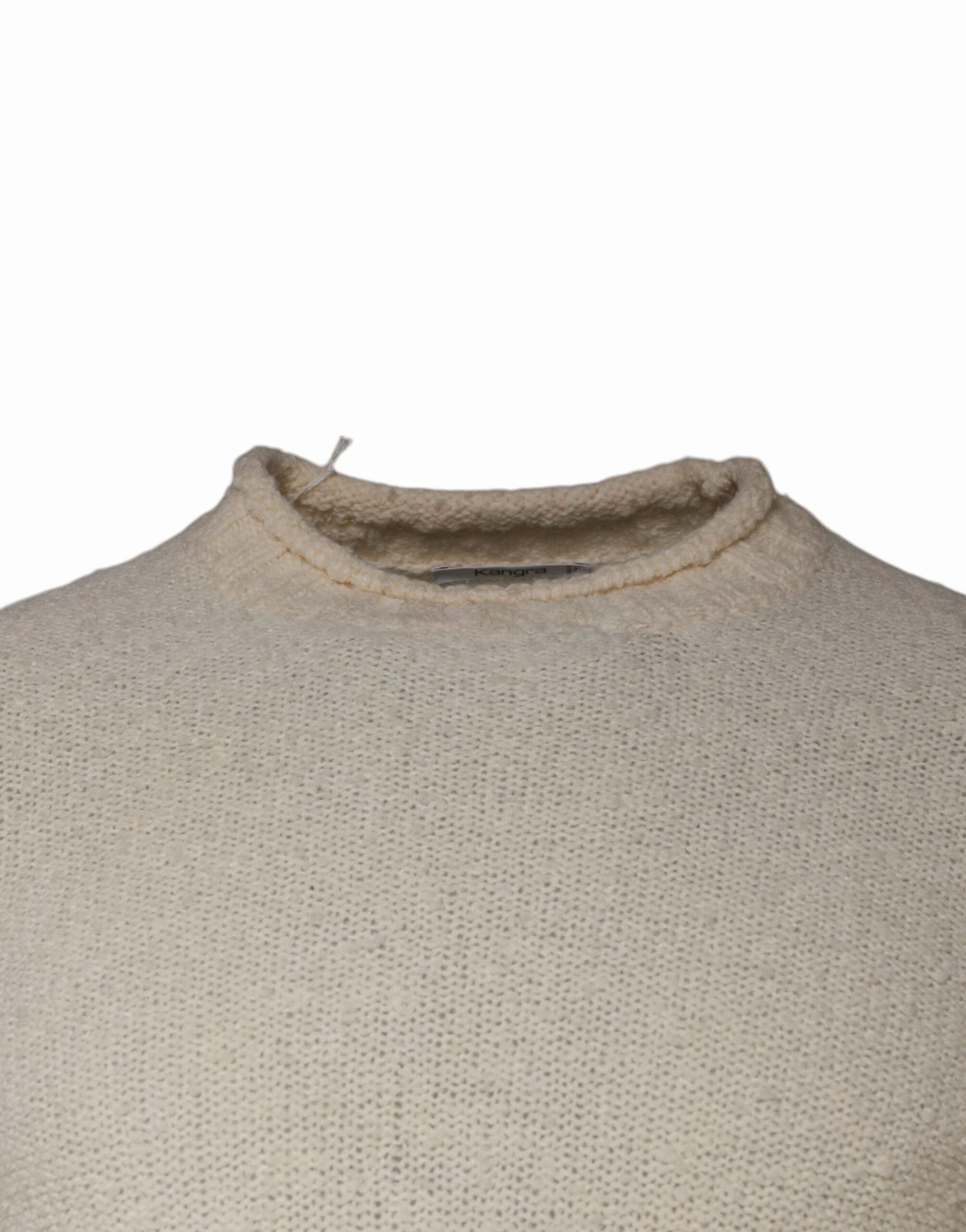 KANGRA Wool Knit Long Sleeve Round Neck Pullover Men's Sweater (Pre-Owned)