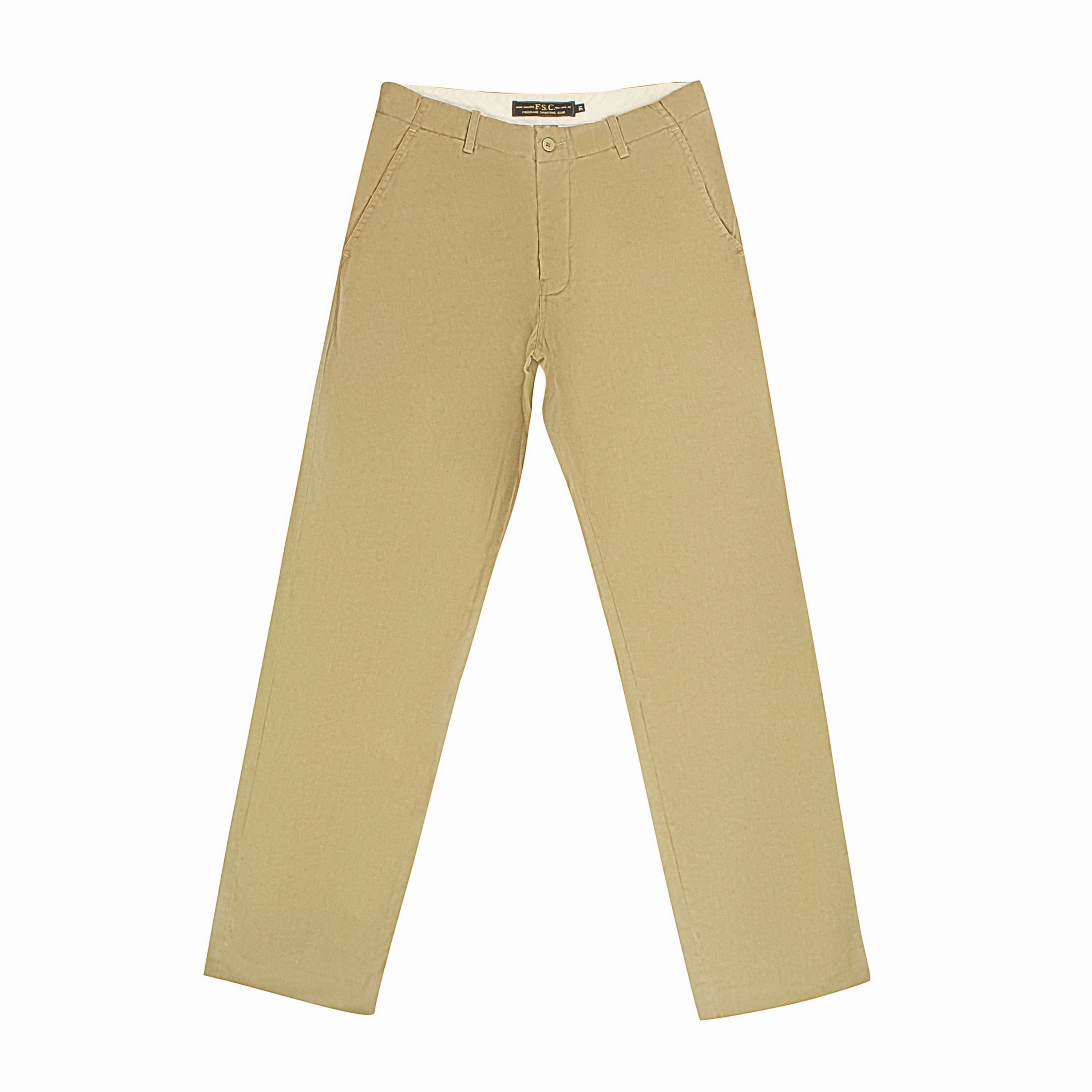 Khaki Cotton Pants