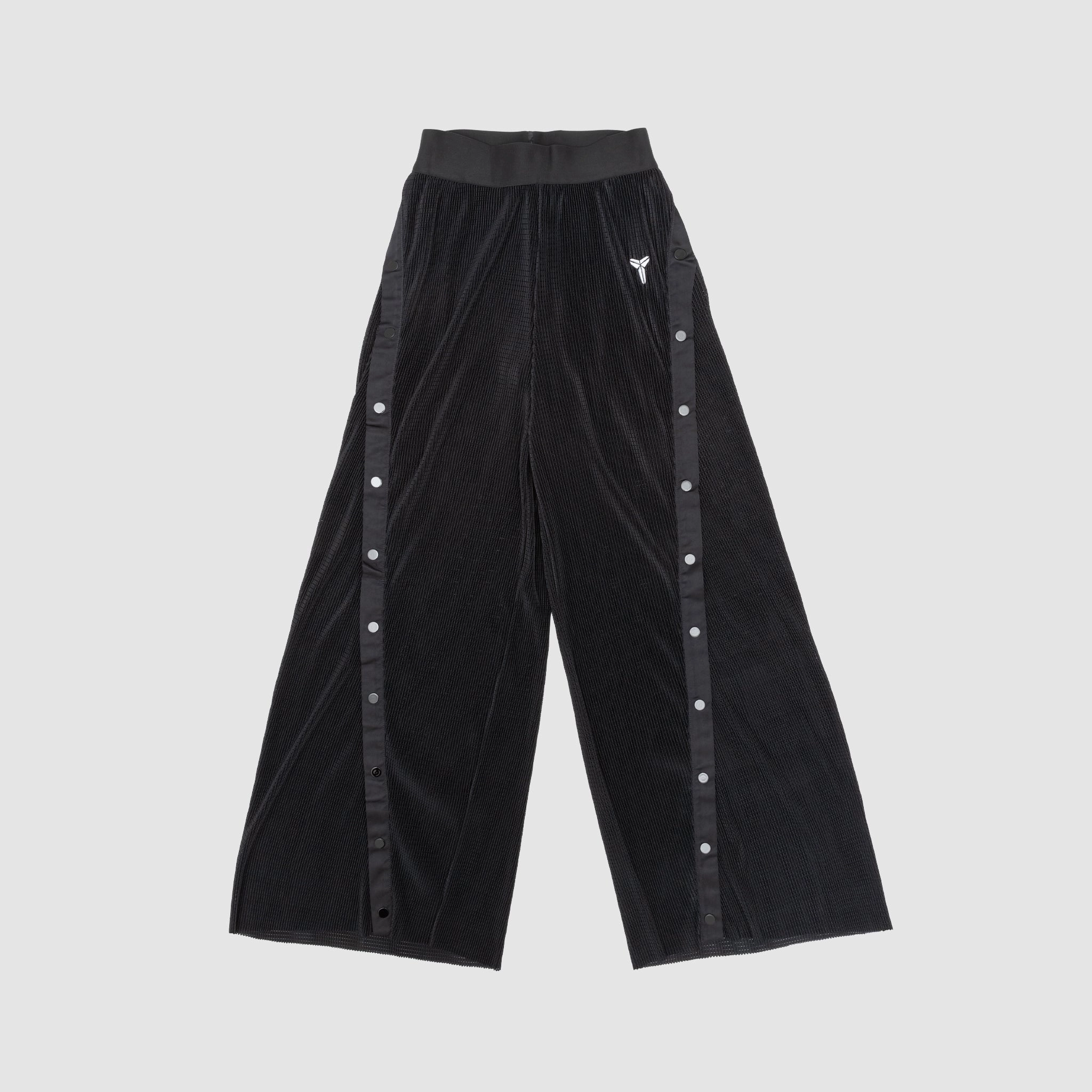 KOBE WMNS PLEATED TEAR-AWAY PANT "BLACK"