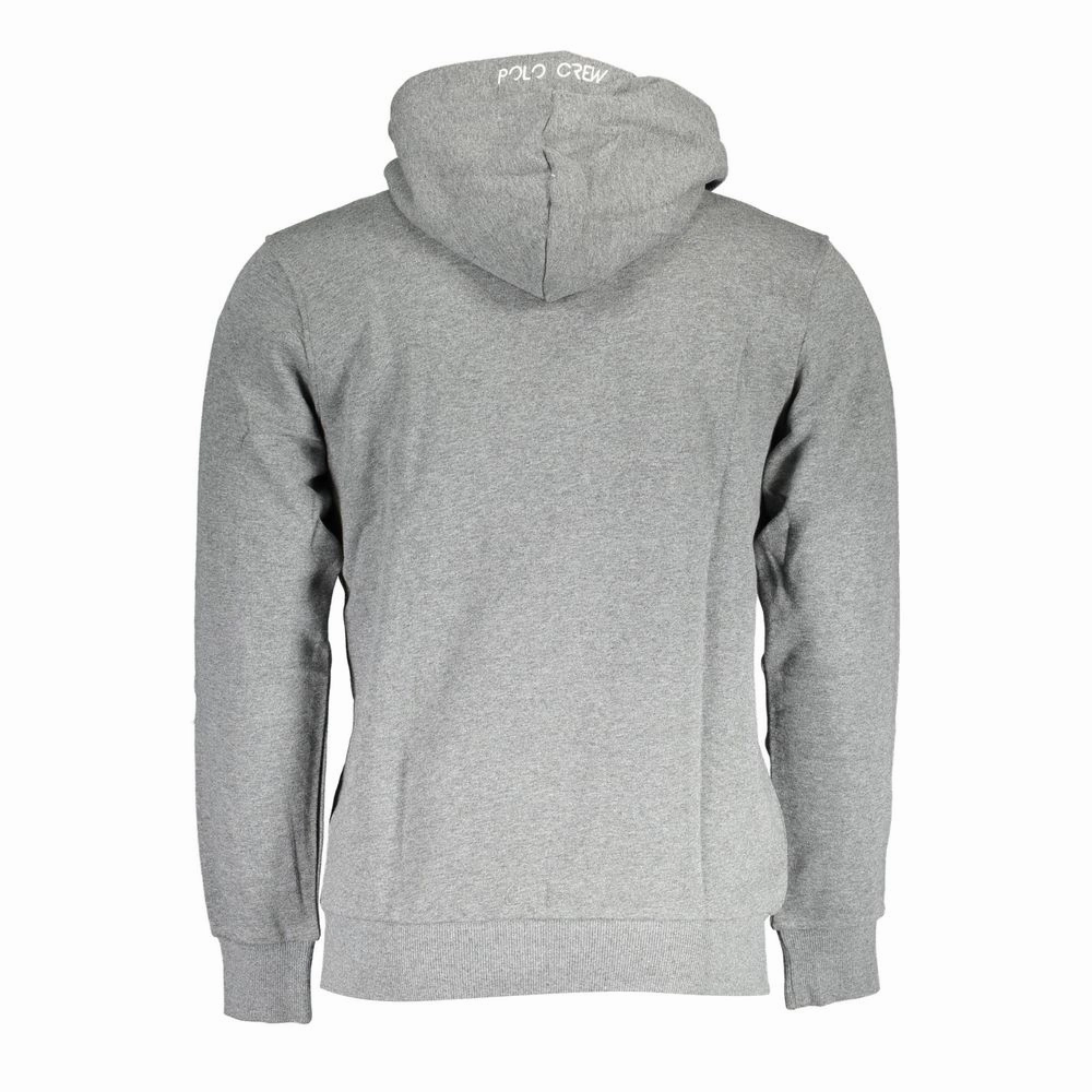 La Martina Chic  Hooded Sweatshirt with Embroidery Men's Detail