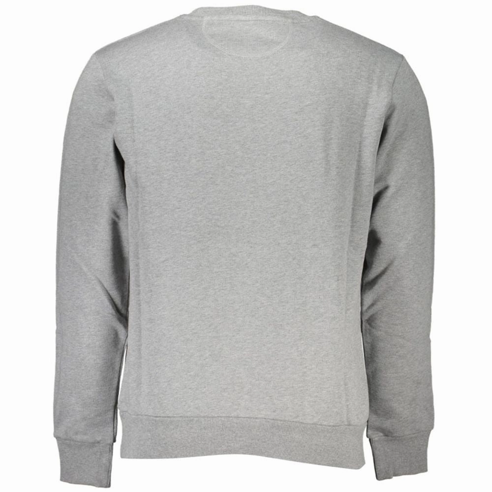 La Martina Embroide Cotton Crewneck Men's Sweater