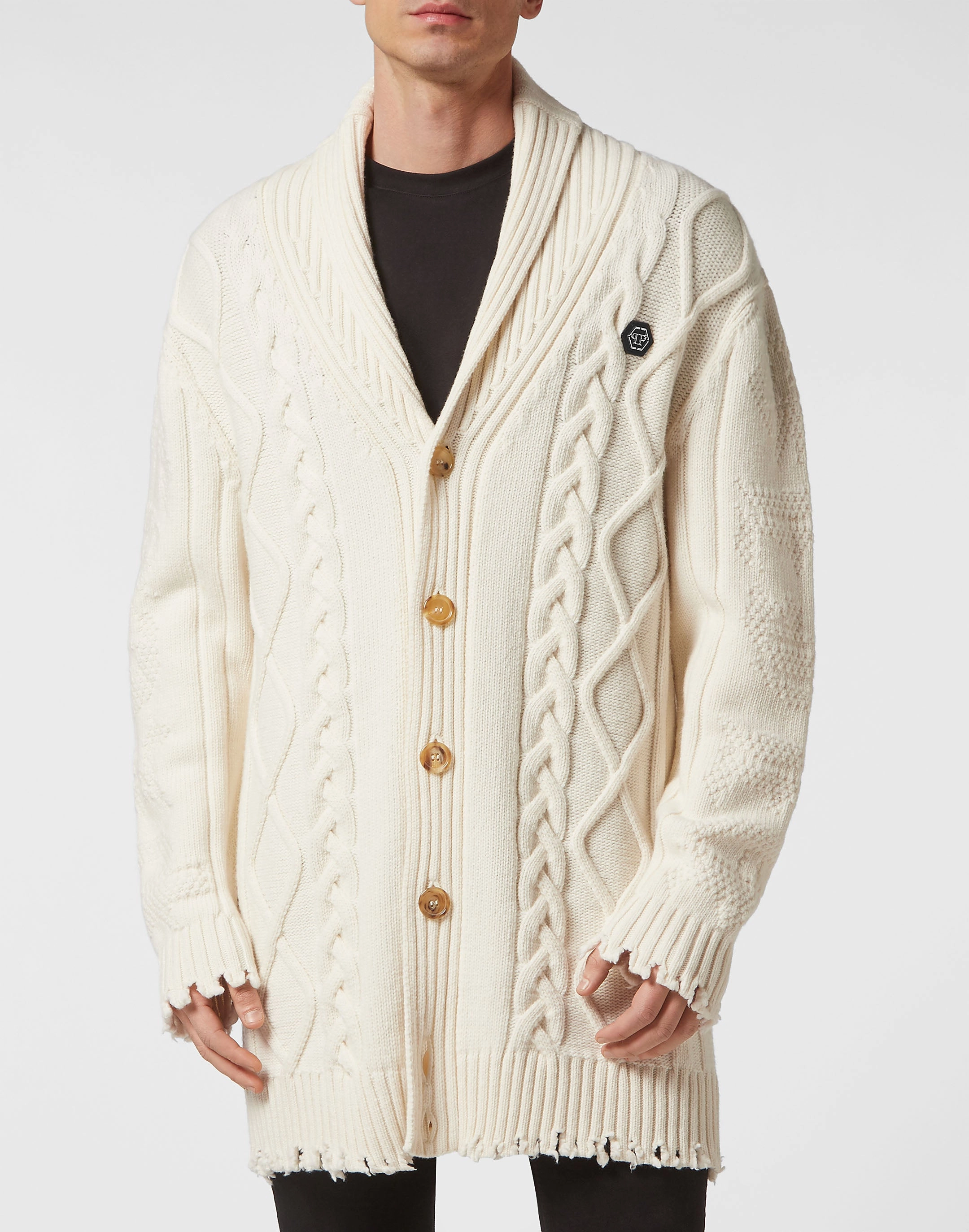 Lambswool Cardigan Skull&amp;Bones