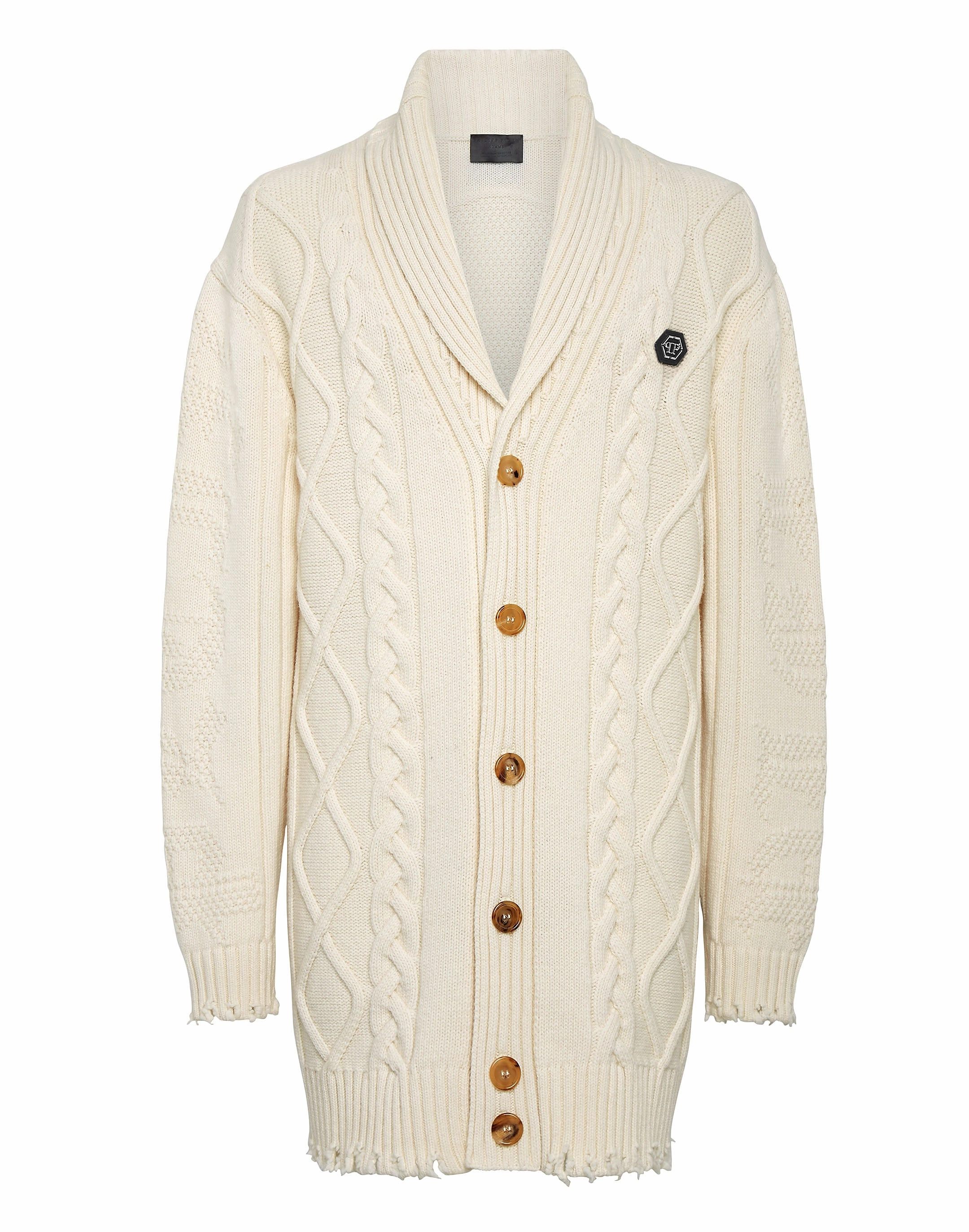 Lambswool Cardigan Skull&amp;Bones