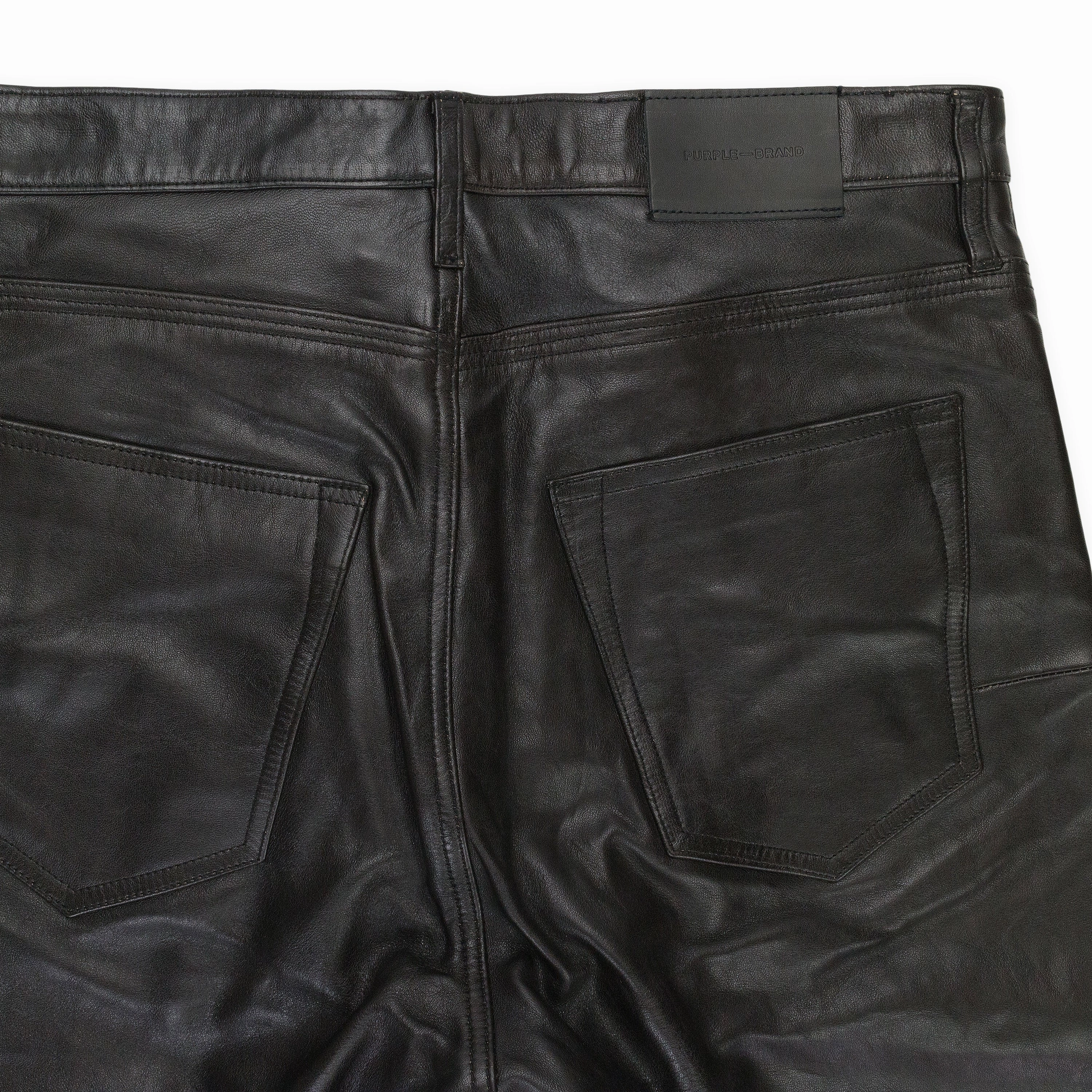 LEATHER PANT BEAUTY Black SKINNY JEANS