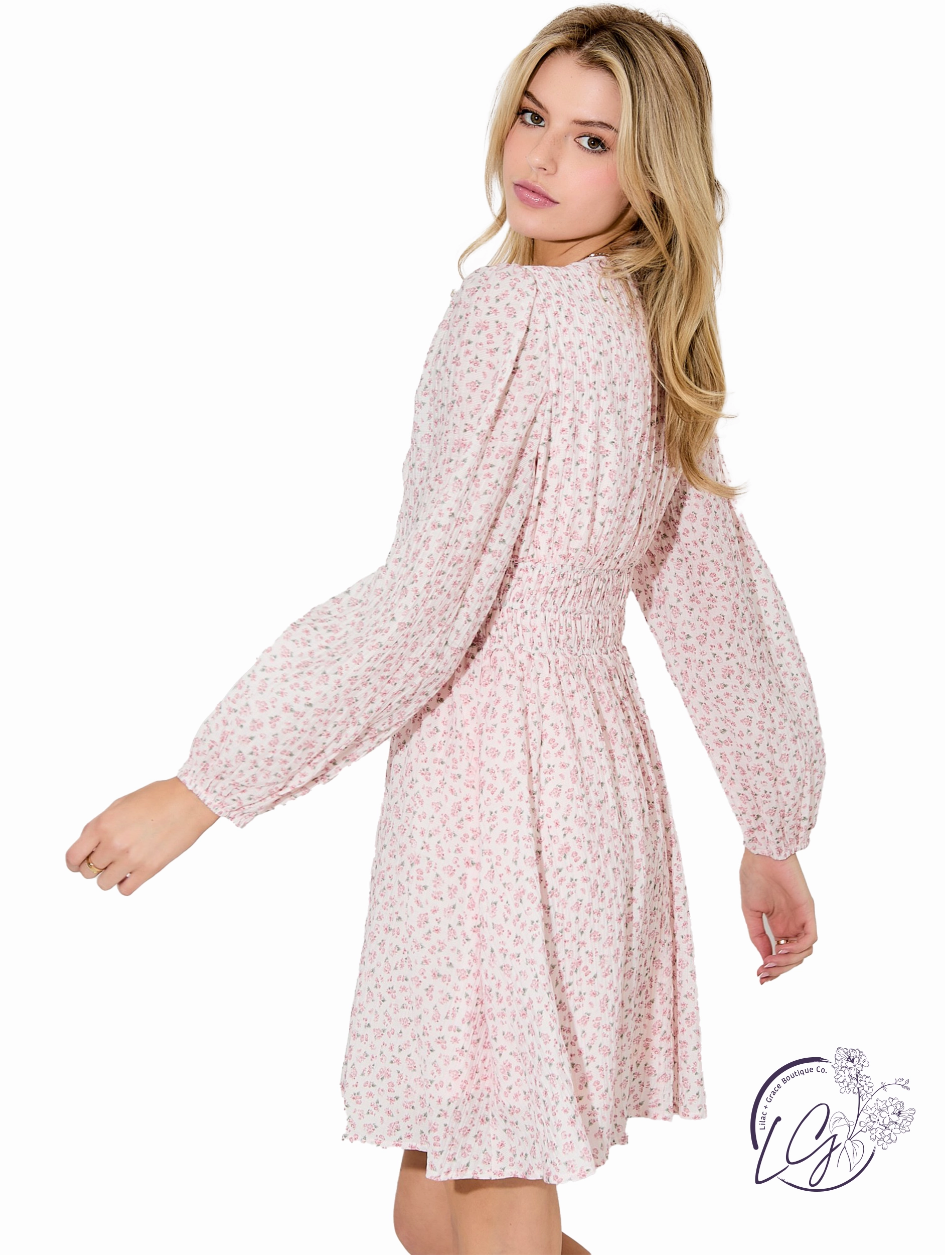 Leaves Catch The Light Dress