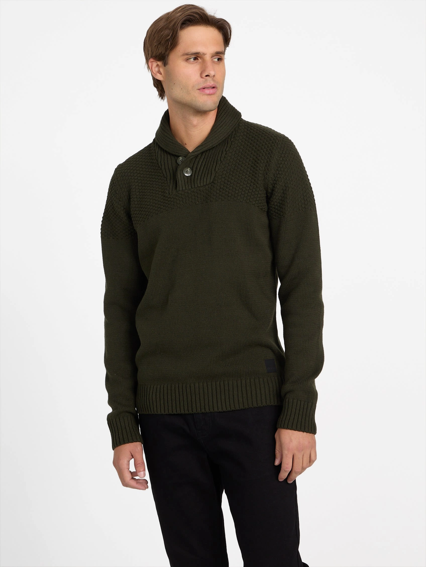 Leo Shawl Sweater