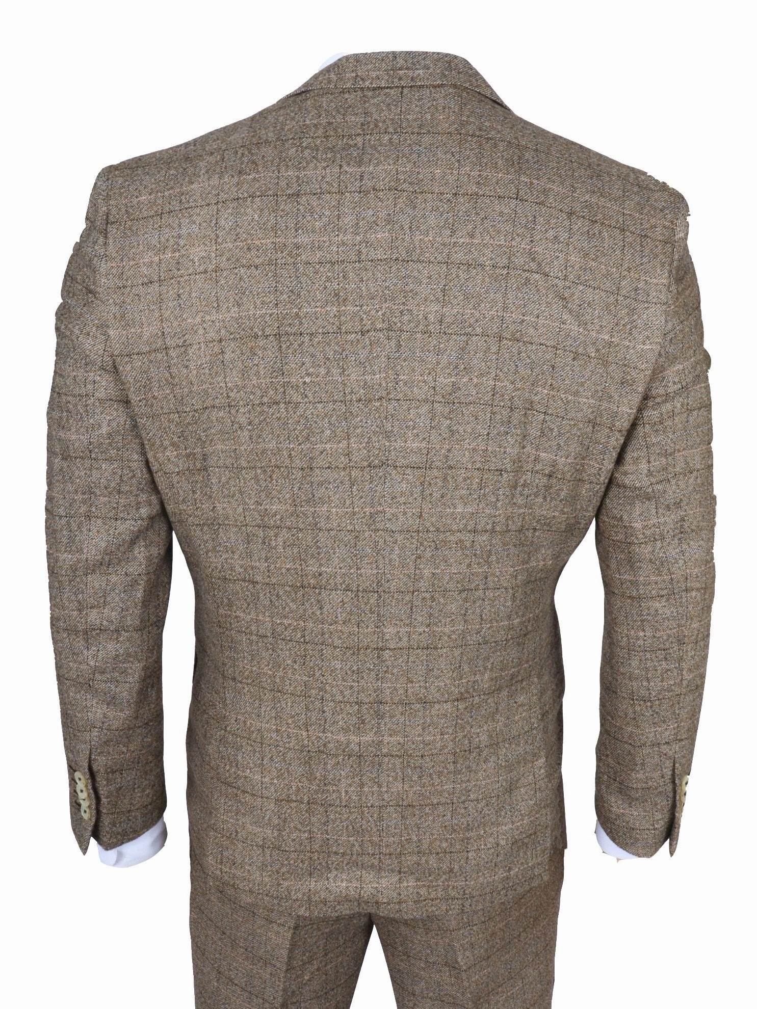 Liam 3 Piece Suit Checked Slim Fit Formal Dress
