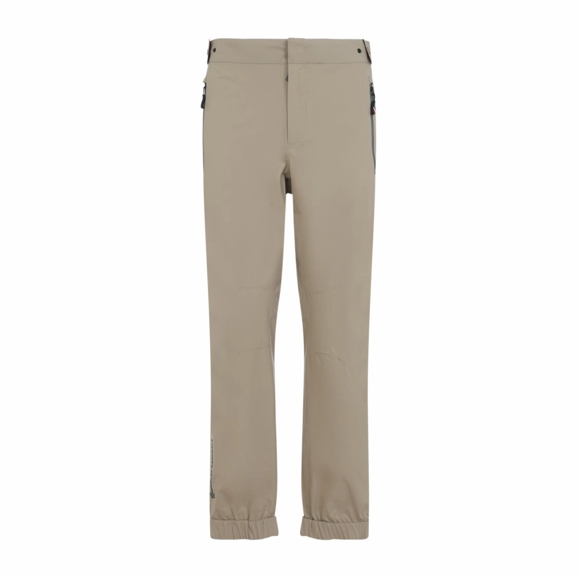 Light Beige Polyamide Trousers
