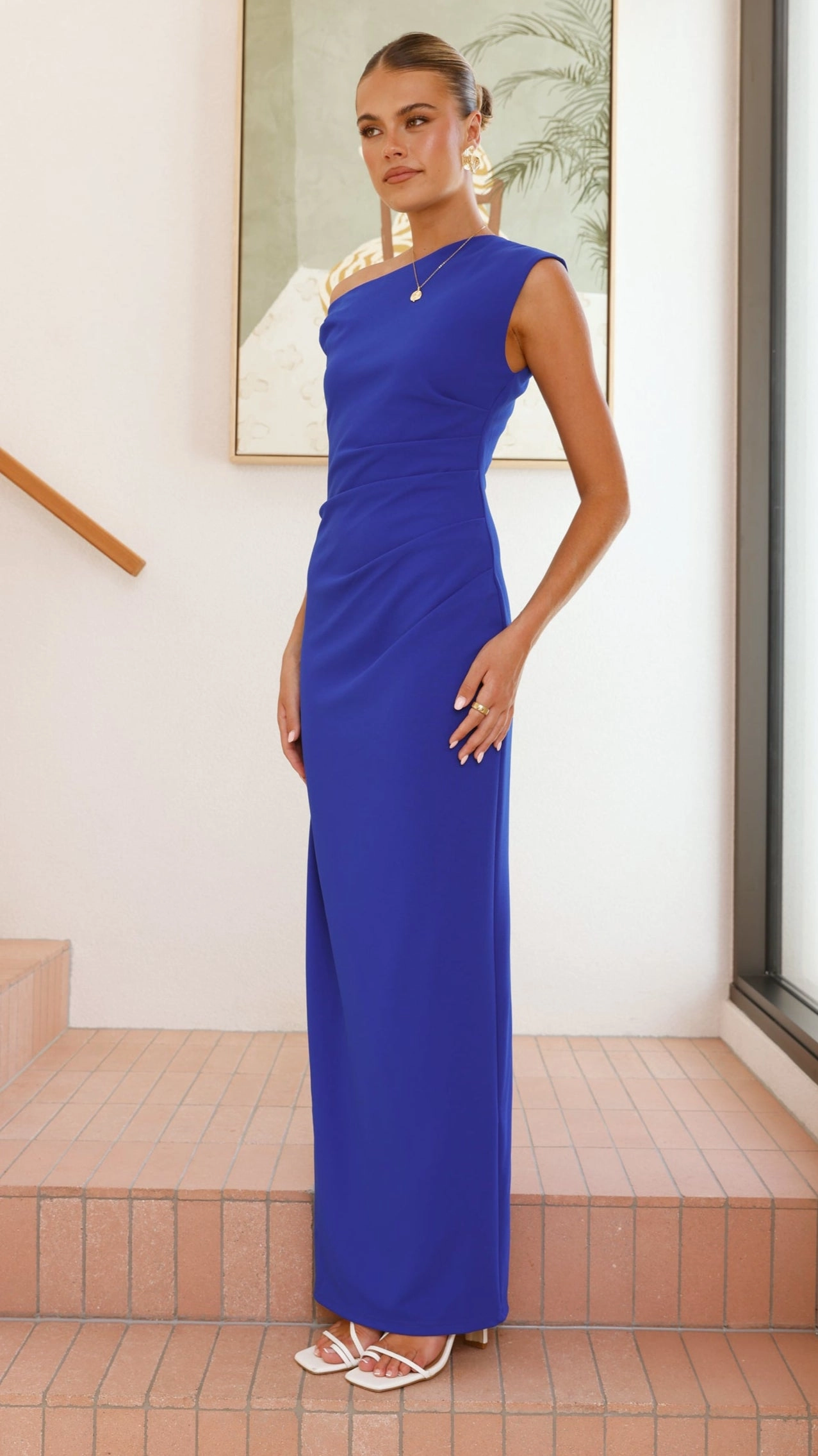 Lilah Maxi Dress - Cobalt Blue