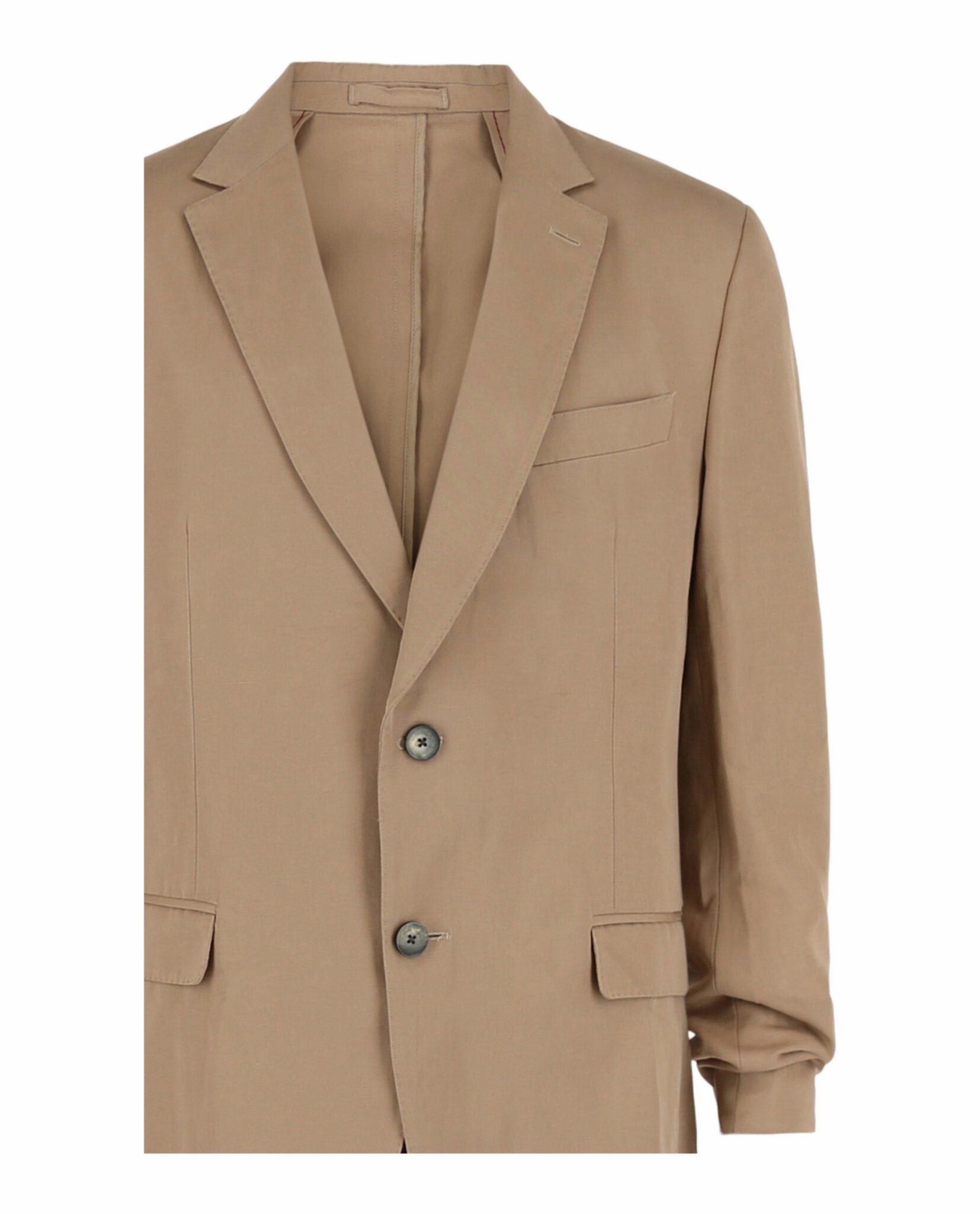 Linen-Blend Suit