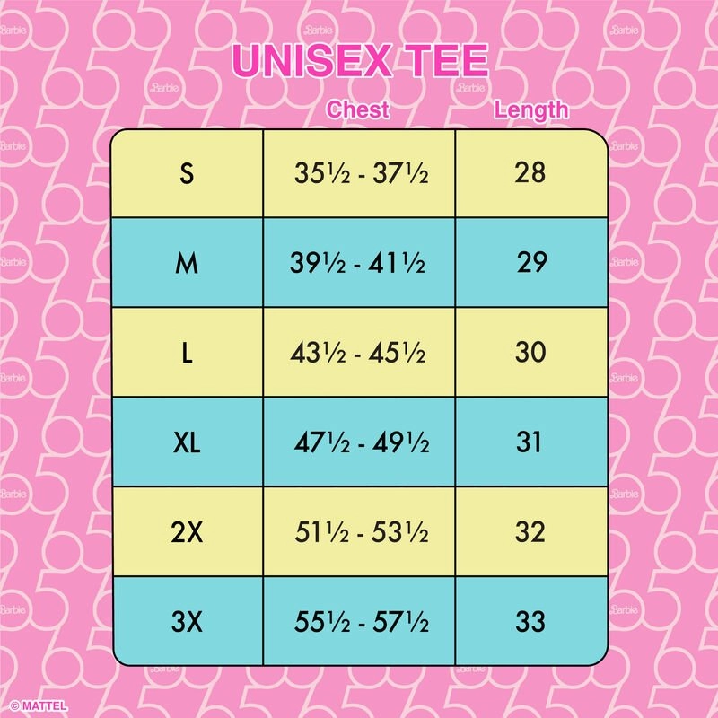 Loungefly x Barbie 65th Anniversary Tee Shirt