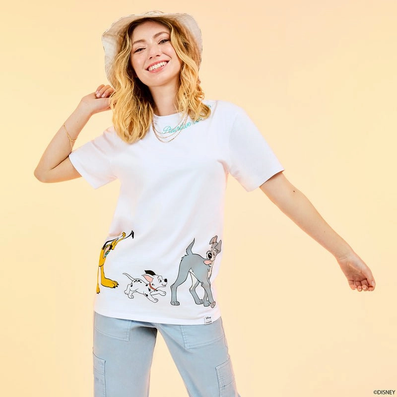 Loungefly x Disney Dogs & Cats Unisex Tee