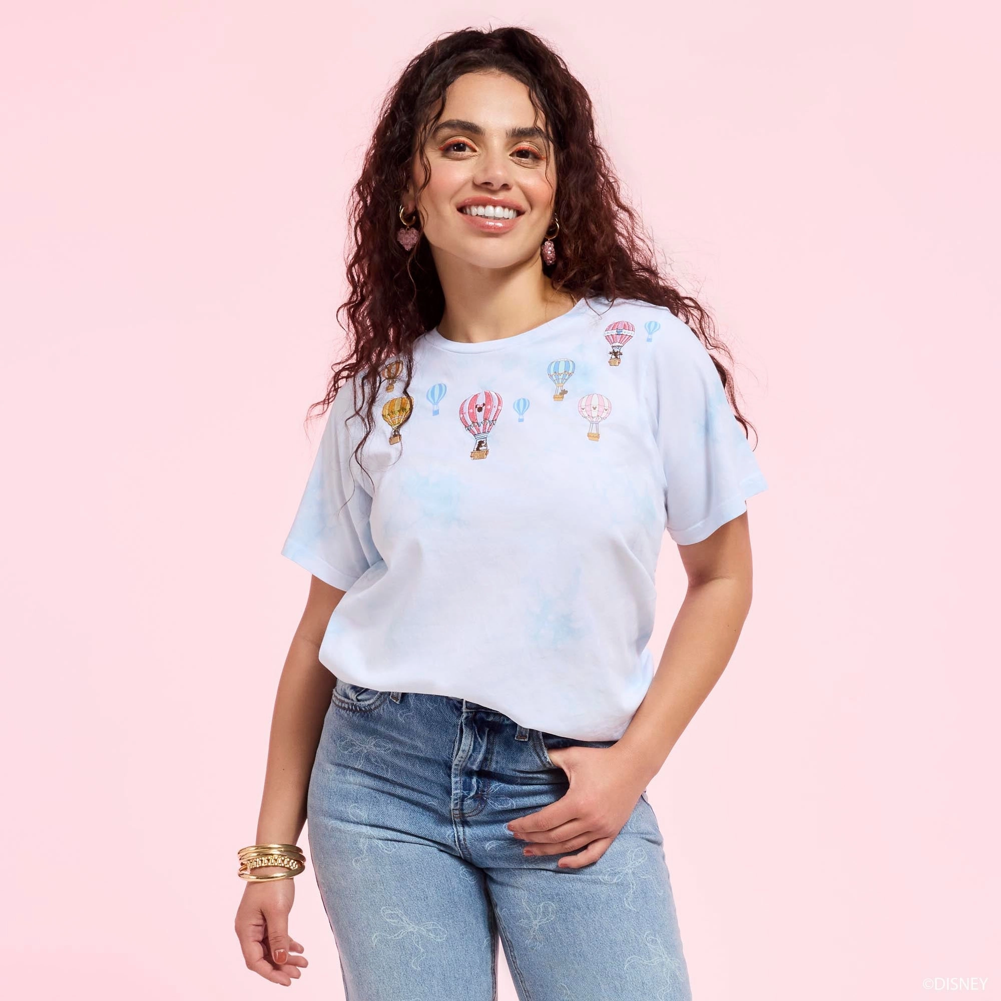 Loungefly x Disney Mickey & Friends Ballon Swing Tee