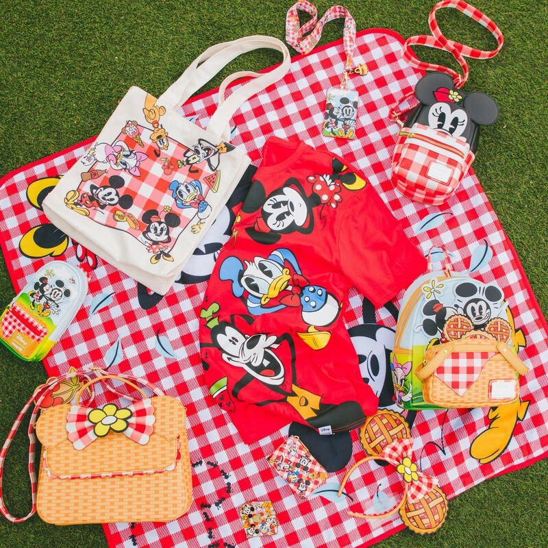 Loungefly x Disney Mickey and Friends Picnic Unisex T-Shirt