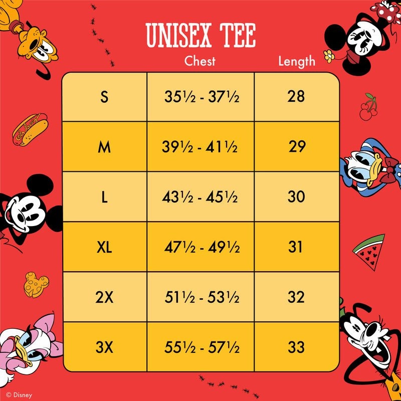 Loungefly x Disney Mickey and Friends Picnic Unisex T-Shirt