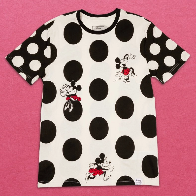 Loungefly x Disney Minnie Mouse Rocks The Dots Unisex T-Shirt