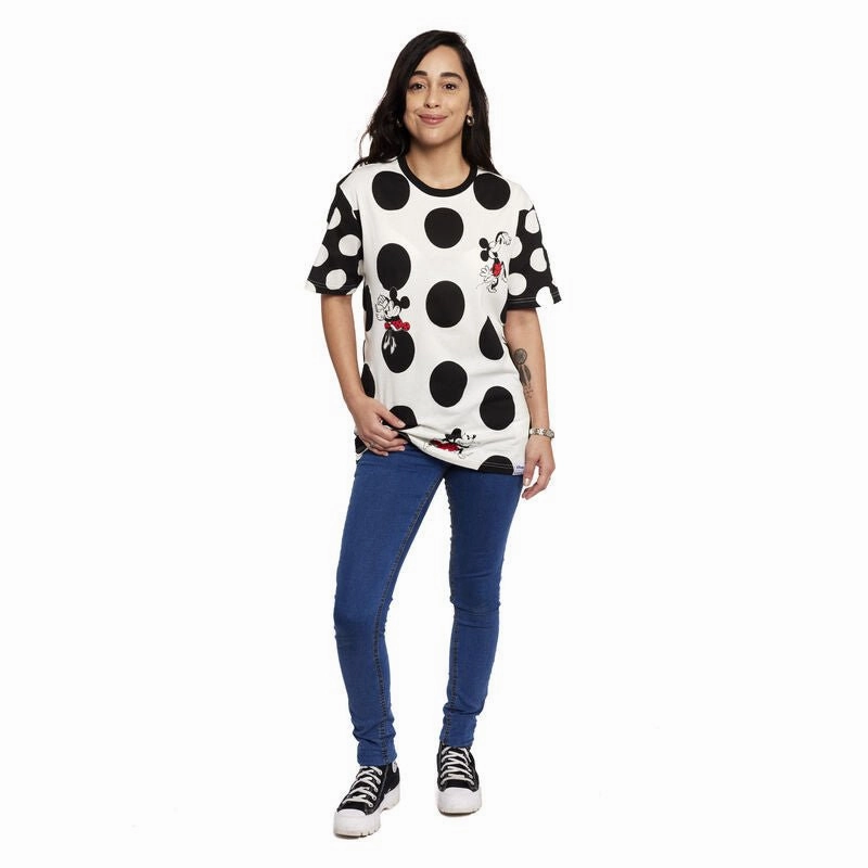 Loungefly x Disney Minnie Mouse Rocks The Dots Unisex T-Shirt