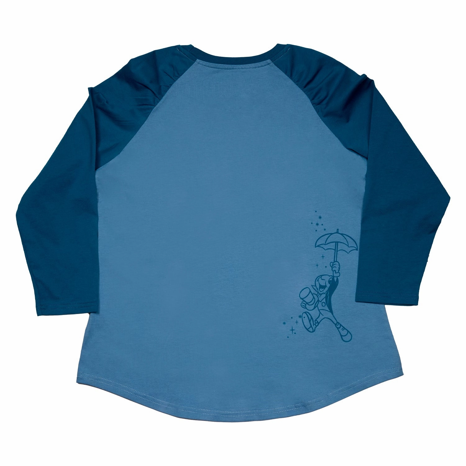 Loungefly x Disney Pinocchio Blue Fairy Shirred Raglan Tee