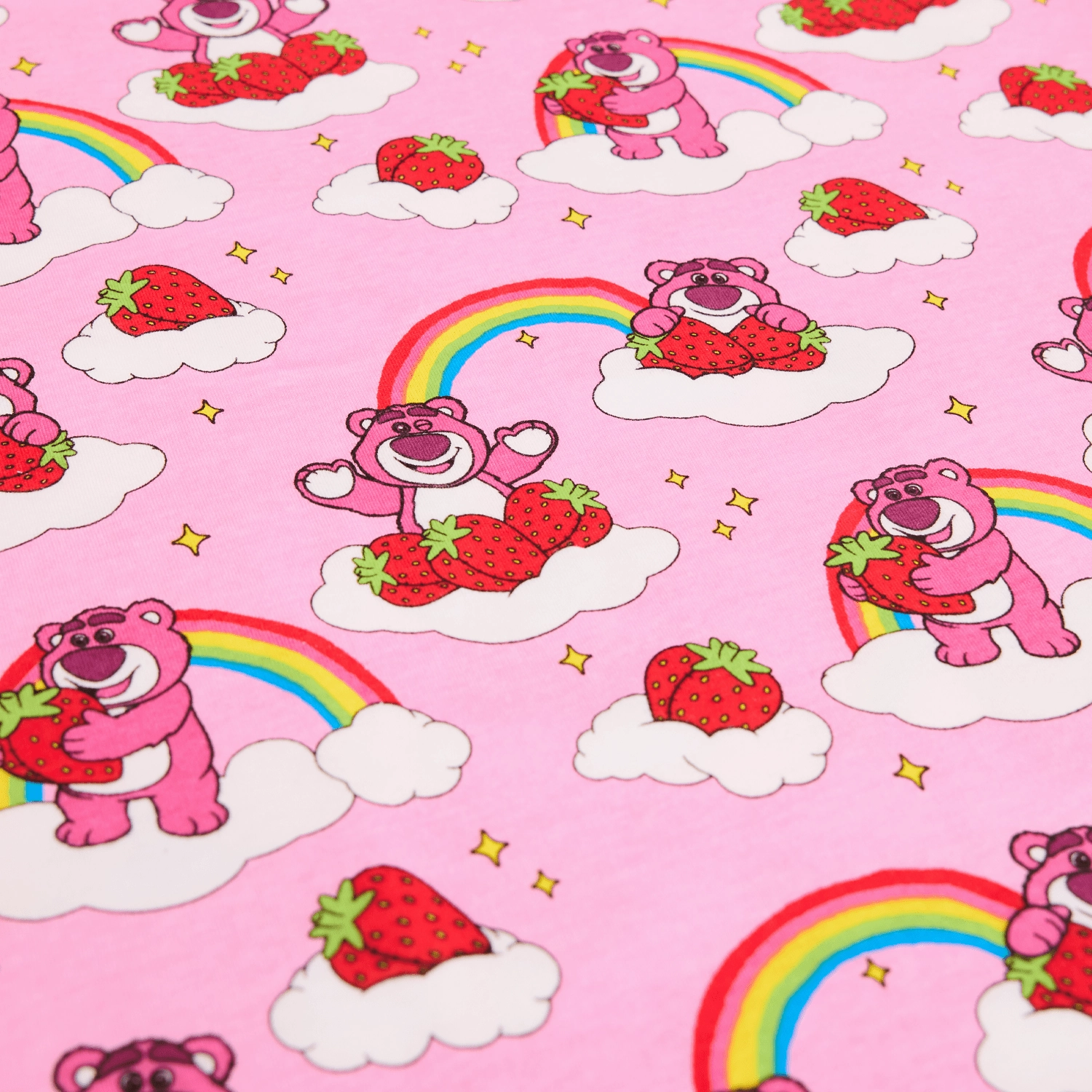 Loungefly x Disney Pixar Toy Story Lotso Rainbow AOP Unisex T-Shirt