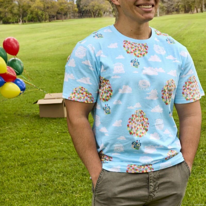 Loungefly x Disney Pixar Up 15th Anniversary Balloon House Unisex T-Shirt