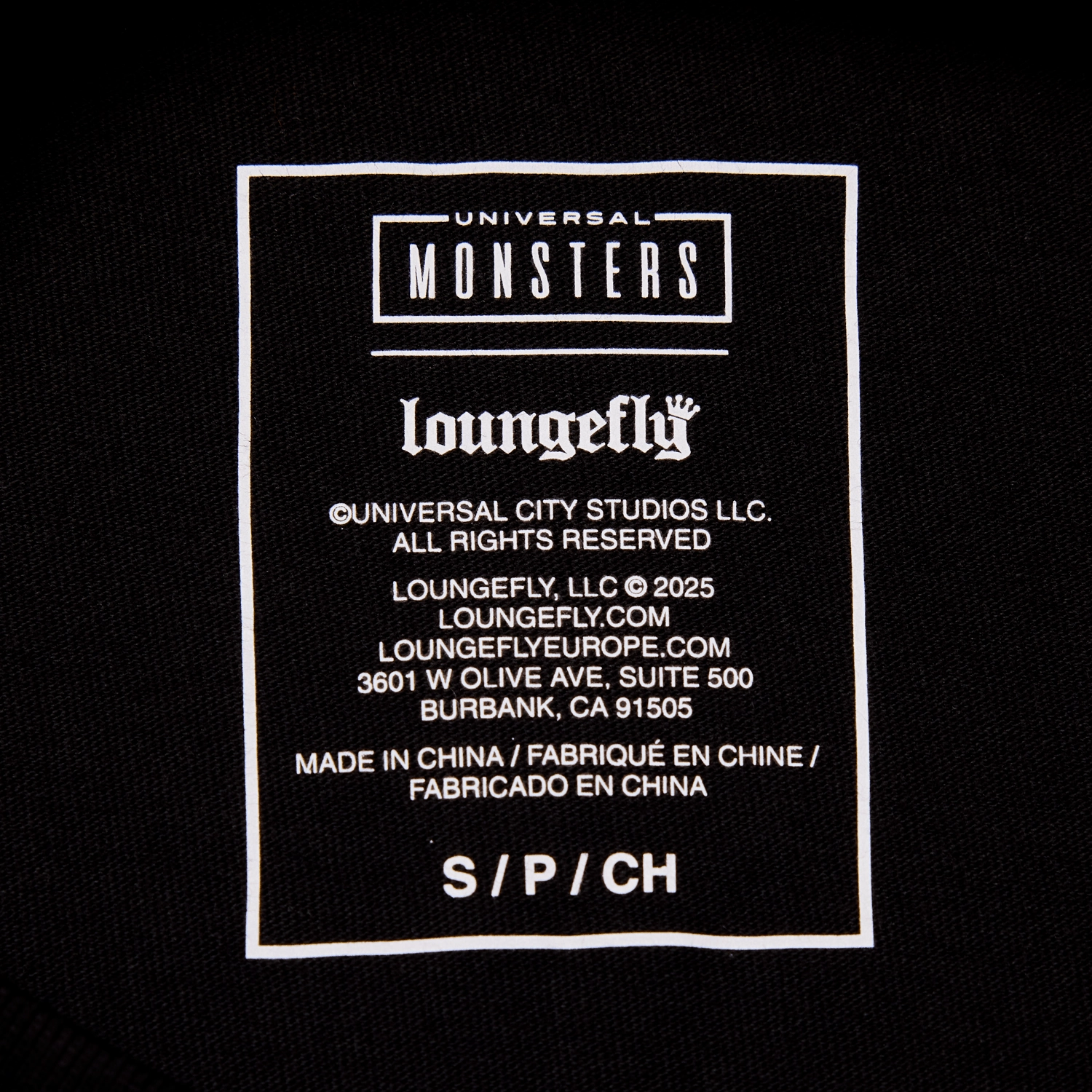 Loungefly x Universal Bride of Frankenstein Unisex Tee