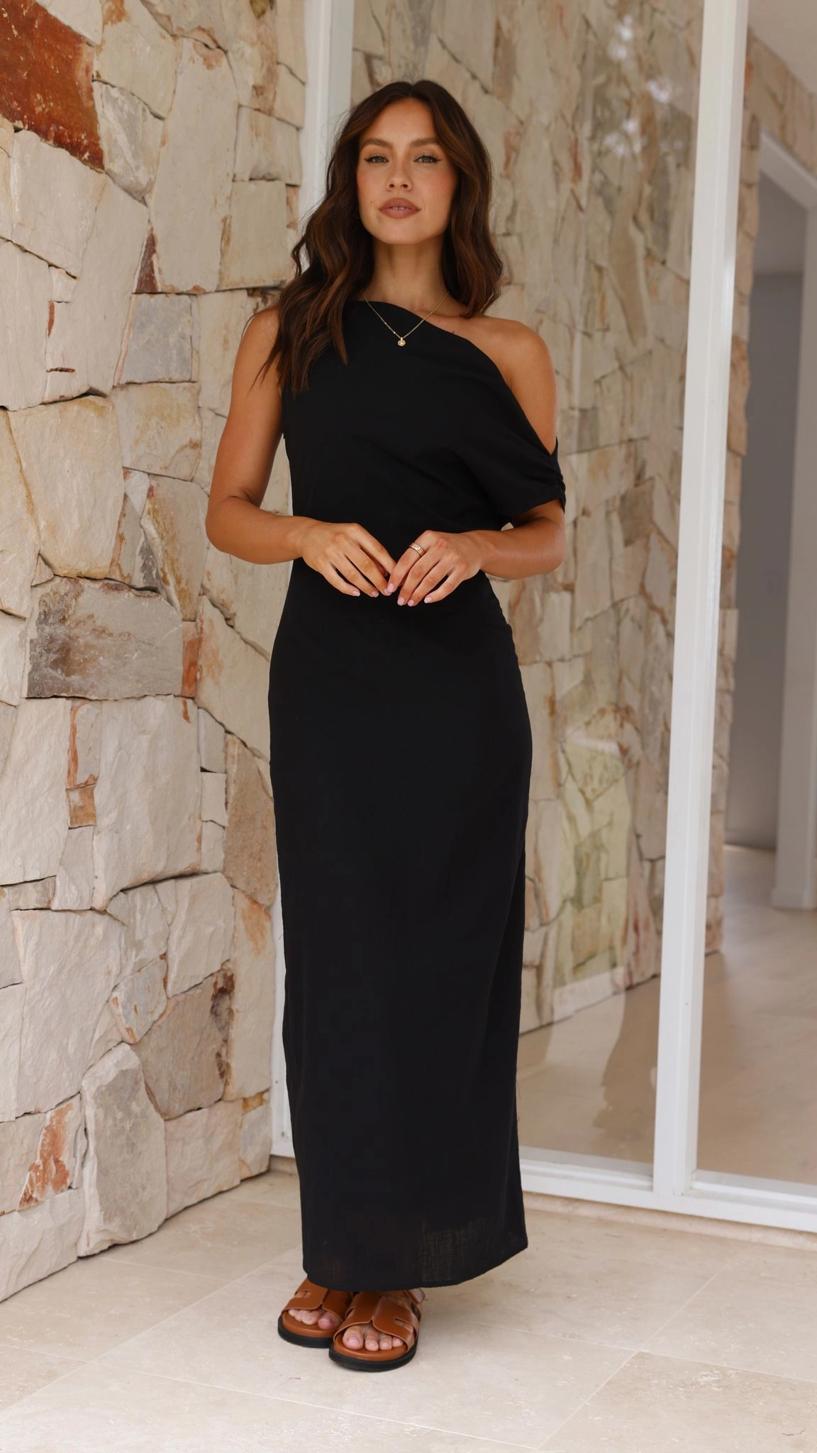 Luci Maxi Dress - Black