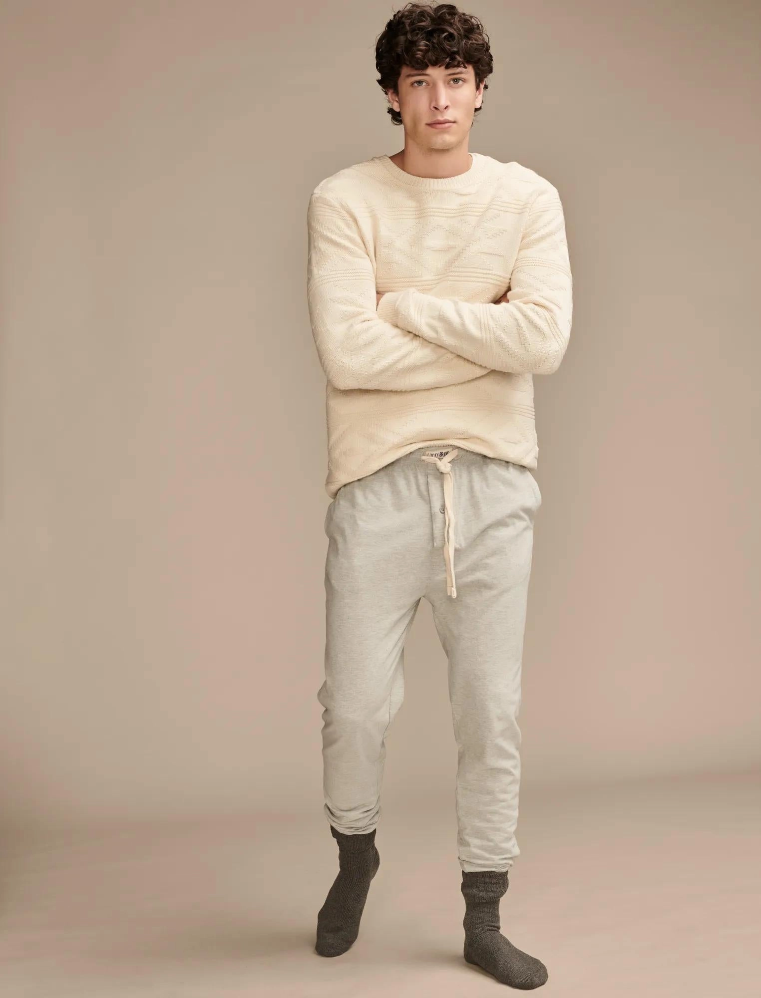 Lucky Brand Knit Jogger Sleep Pant