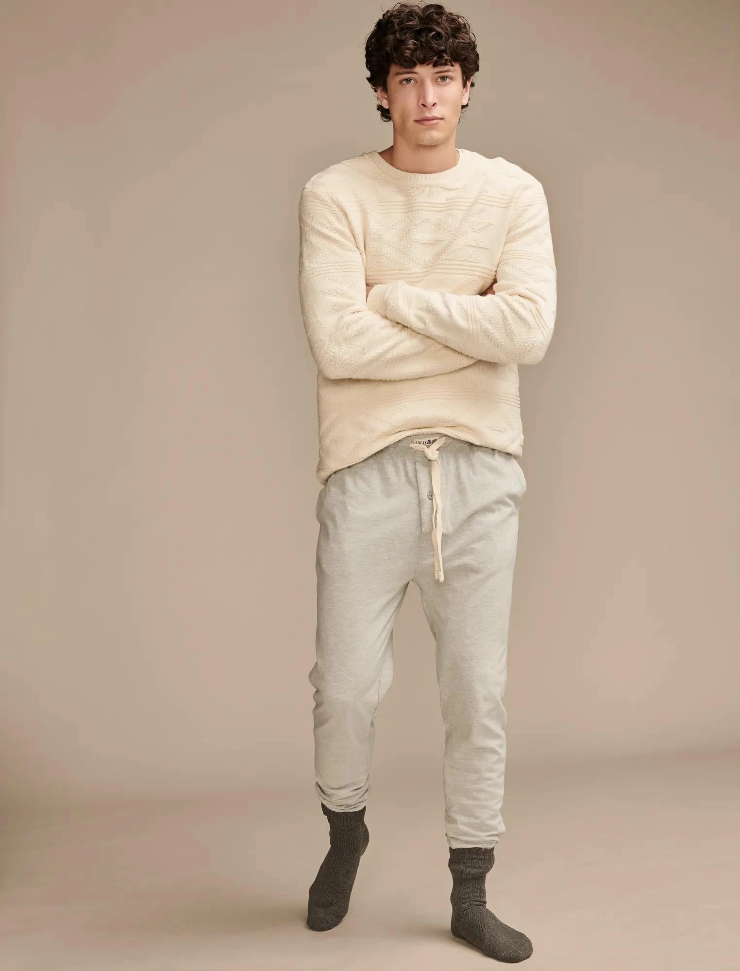 Lucky Brand Knit Jogger Sleep Pant