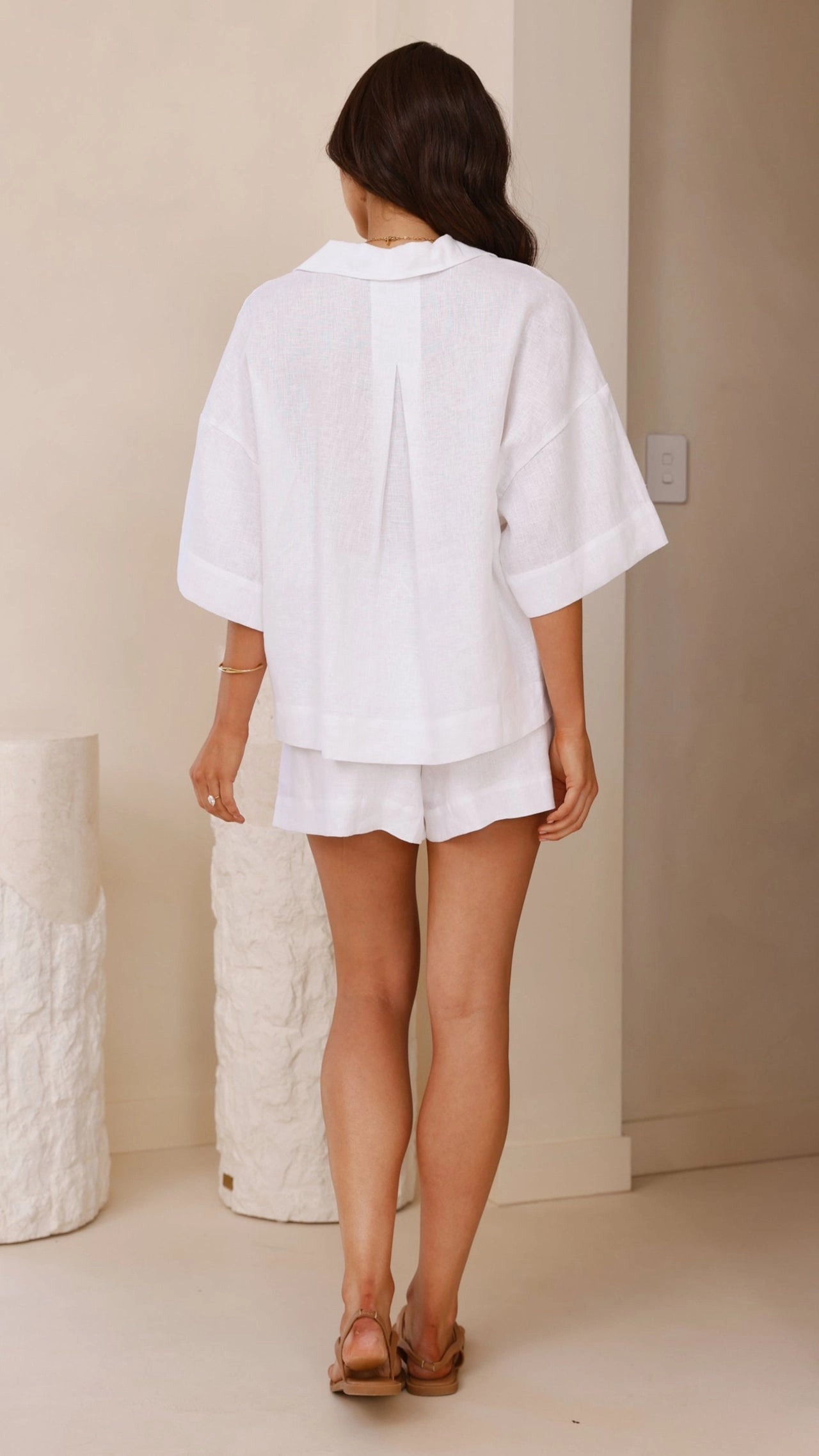 Luna Shorts - White