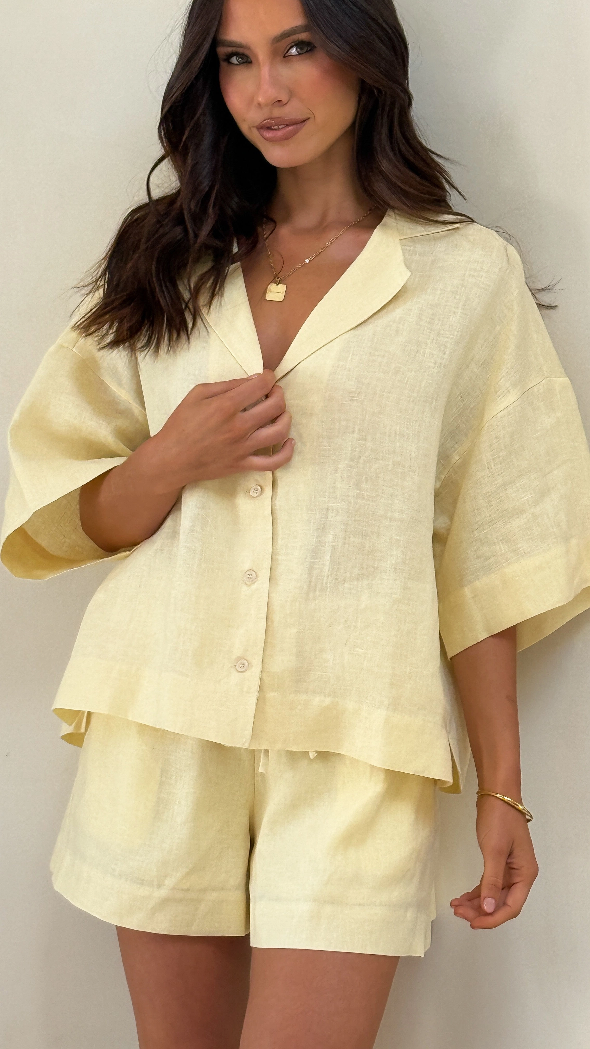 Luna Shorts - Yellow