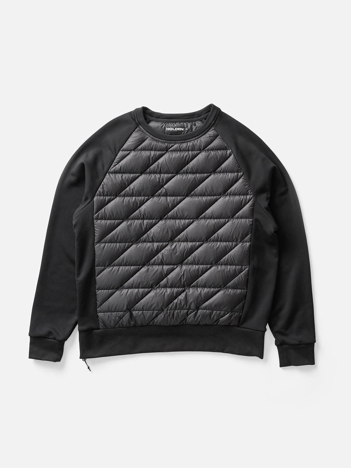 M Down Crew Sweater - Black