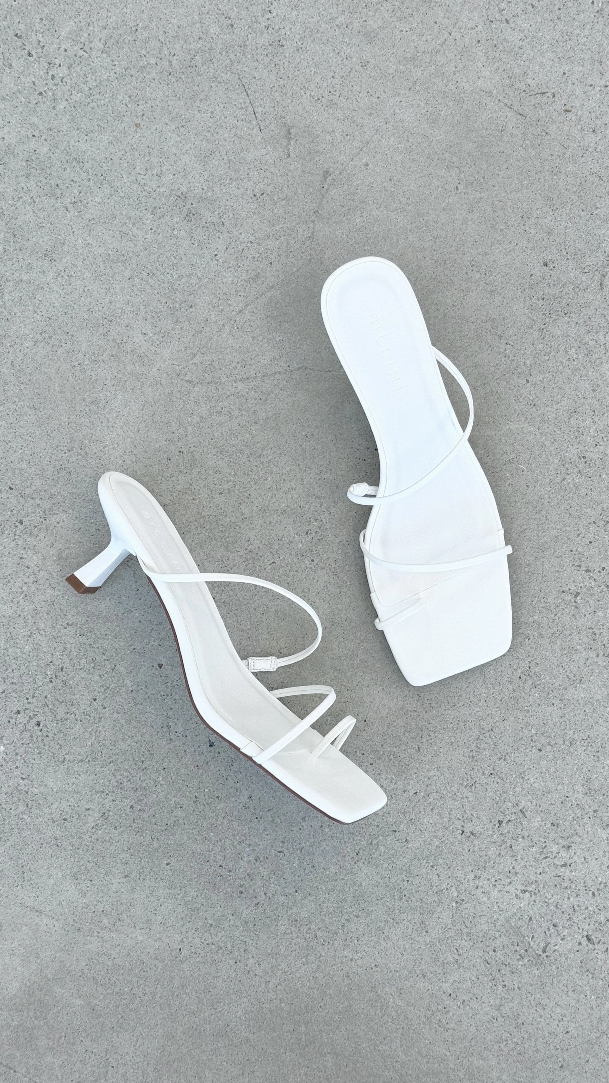 Mabel Heel - White
