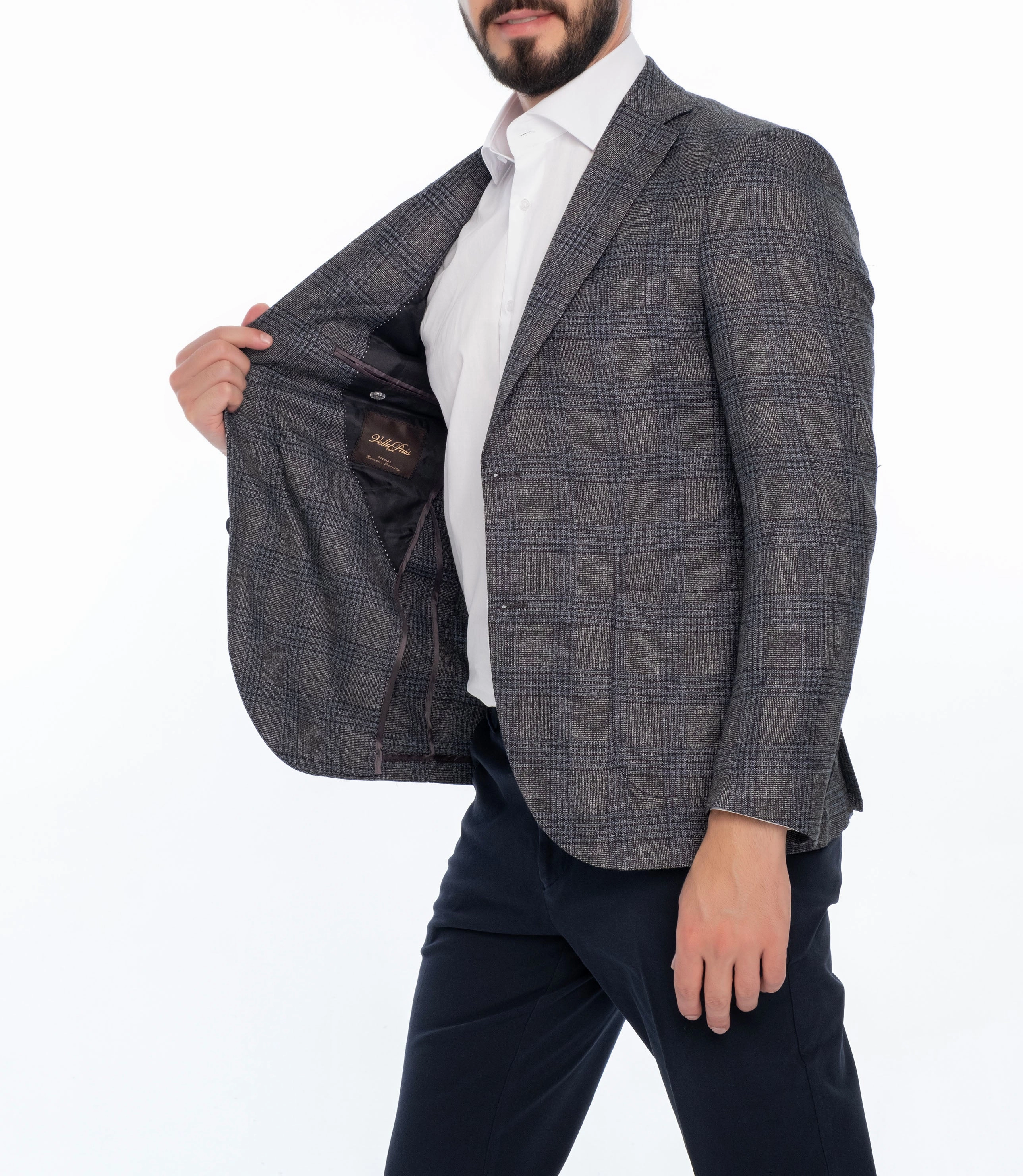 MAGNUM REGULAR FIT PLAID SPORT COAT