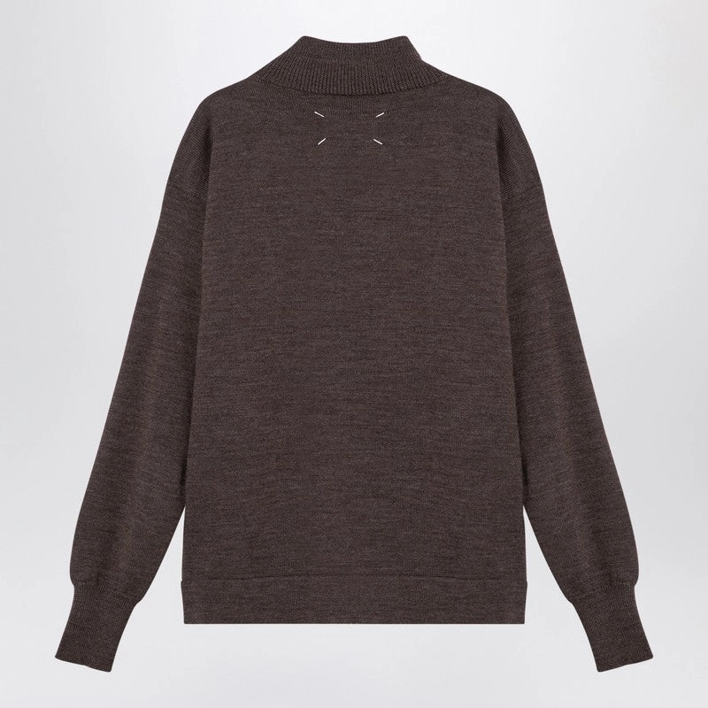 Maison Margiela Men's Wool Turtleneck Sweater