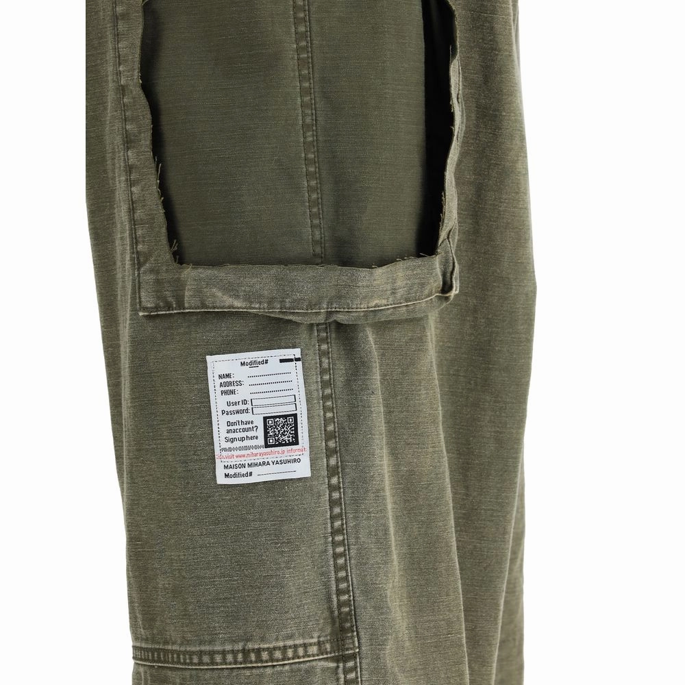 Maison Mihara Yasuhiro Baggy cotton Men's Pants
