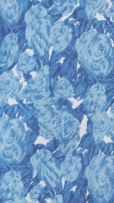 Margie Midi Dress - Blue Rose