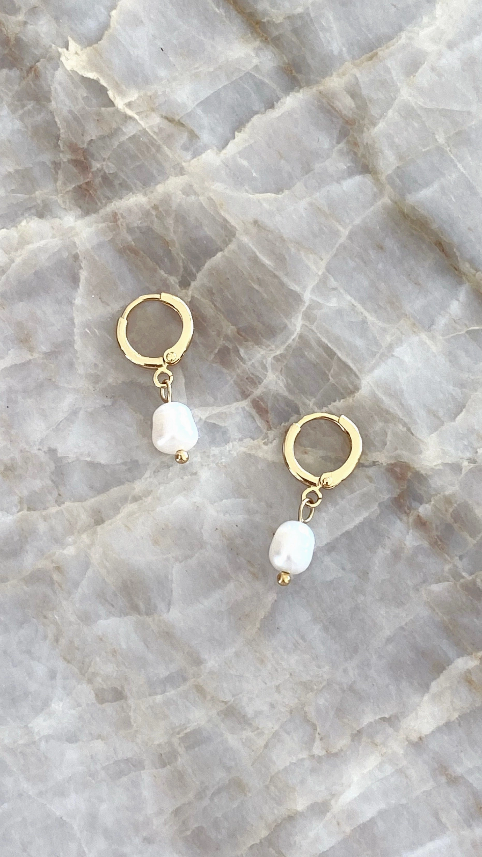 Marley Sleepers - Gold/Pearl