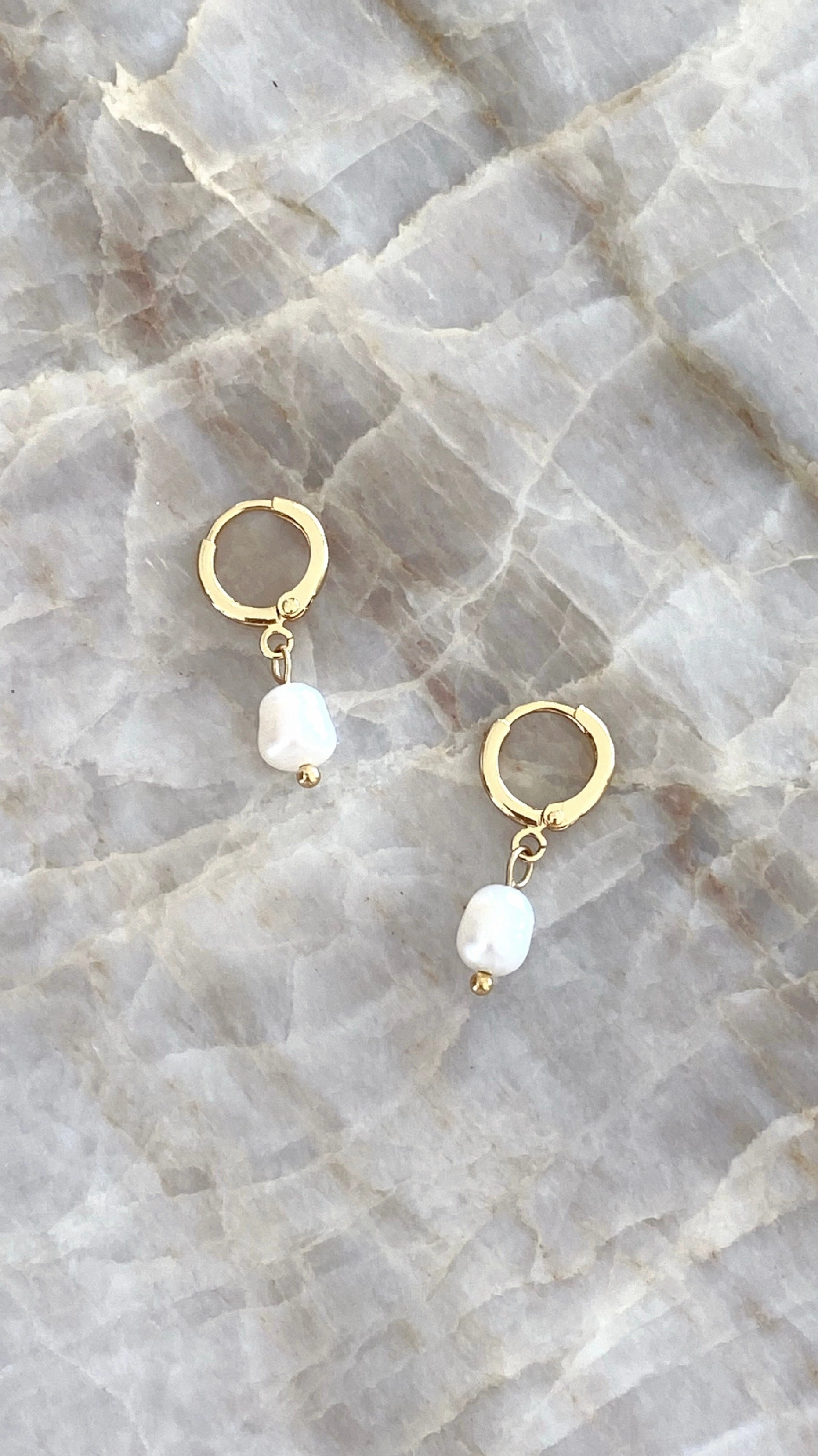 Marley Sleepers - Gold/Pearl