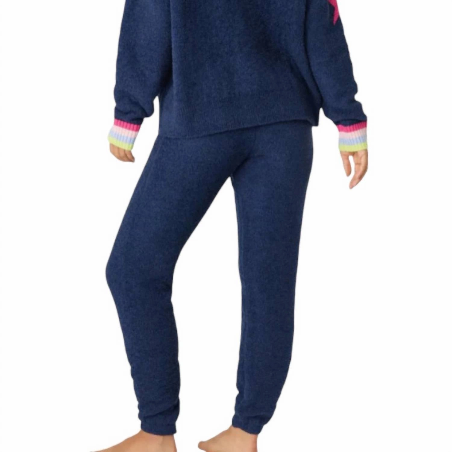 Marshmallow Party Bottoms In Navy