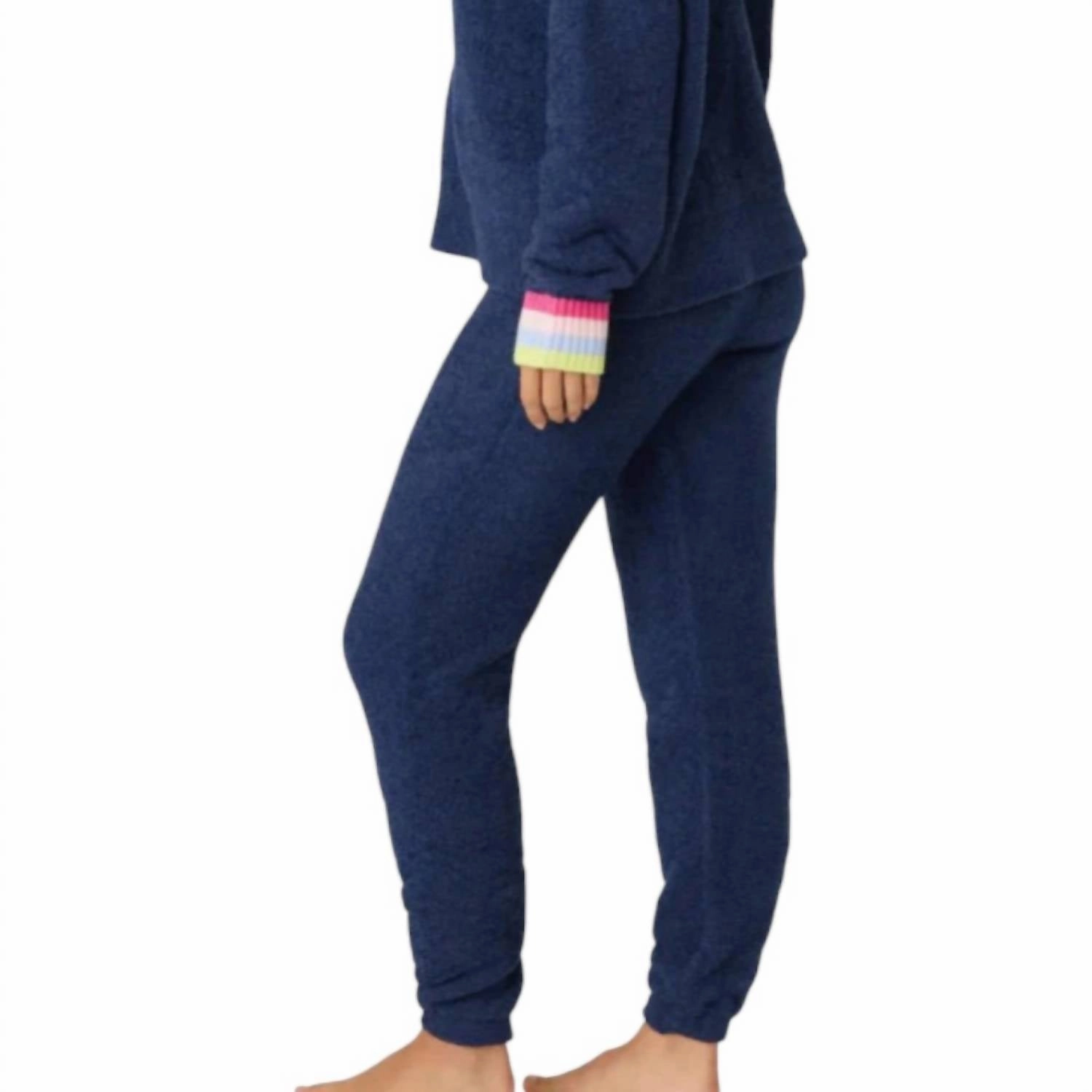 Marshmallow Party Bottoms In Navy