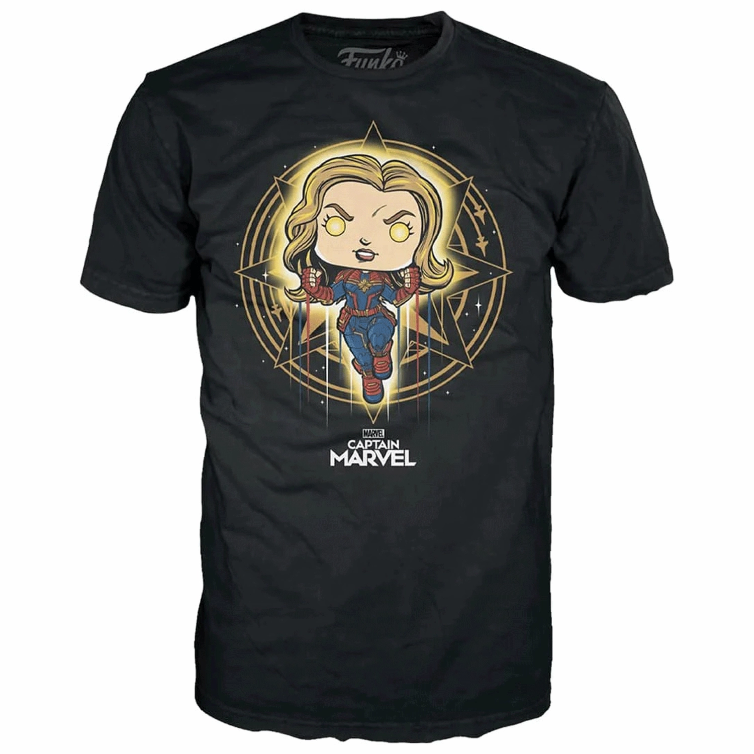Marvel Captain Marvel Pop! Vinyl and Tee Set
